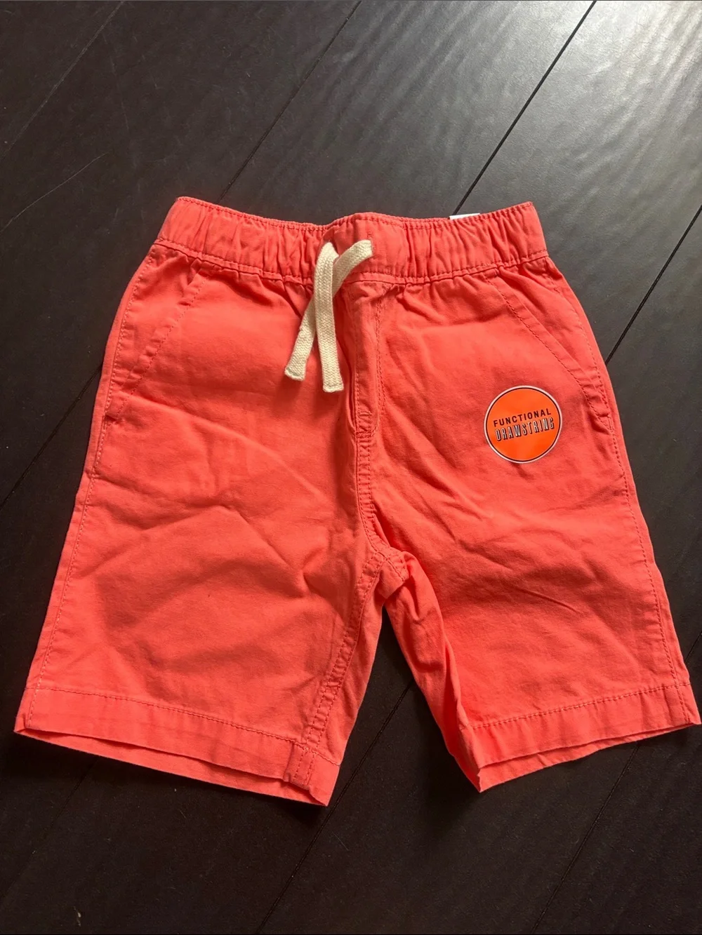The Children's Place Coral Red Drawstring Shorts